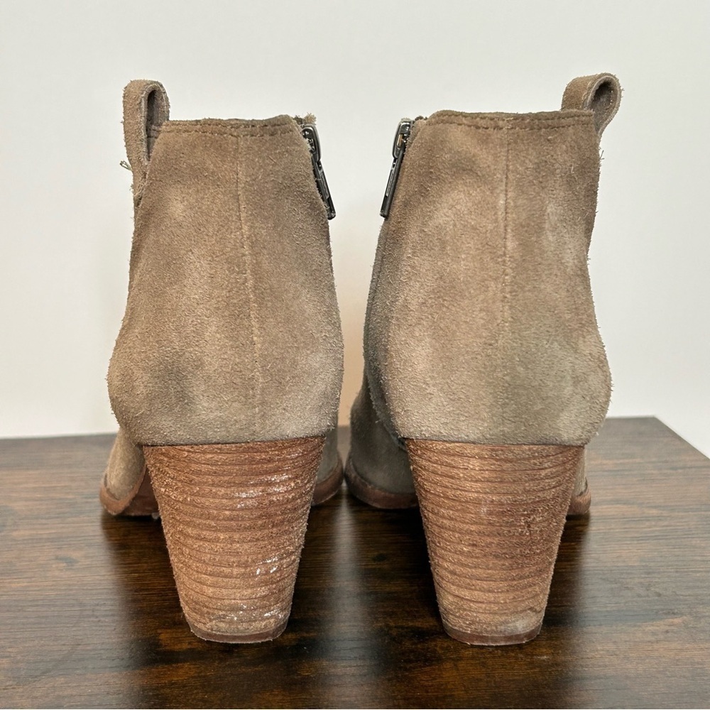 Madewell The Billie Suede Anke Boot Tan Size 9 - Picture 4 of 9